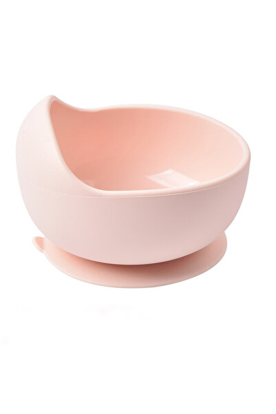 Choice Pink 1pc Baby Food Grade Silicone Bowls with Suction Stay Put Silicone Food Bowl Toddler Bowls Face