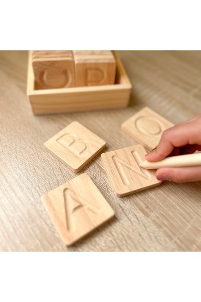 Masarra wooden English letters