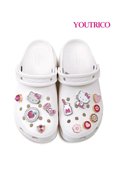 Youtrico Cute 3D Jibbitz Charms for Girls - Slipper Ornament Set