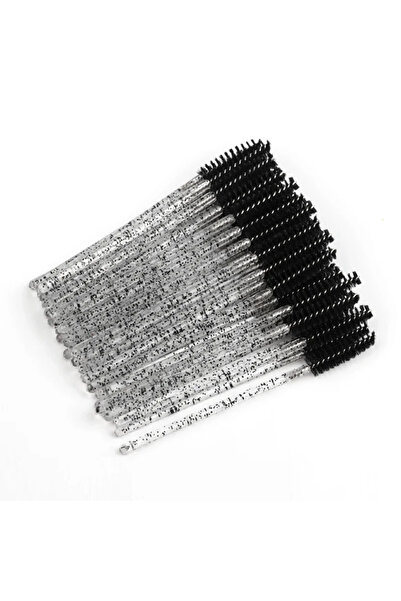 Choice5 black Wholesale 50pcs Disposable EyelashBrushes ExtensionCrystal Eyeb...