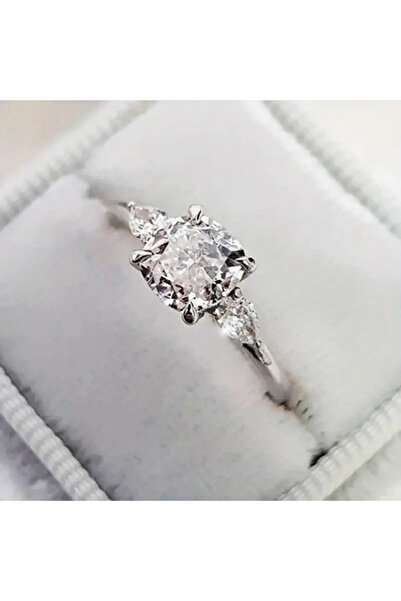 Choice 9 خواتم من الزركونيا المكعبة على شكل وسادة من هويتان H323 للنساء، بتصم...