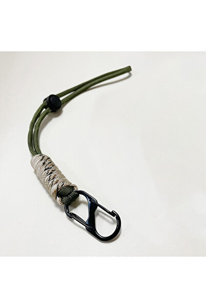 Choice1 1pcs Army Green 1pcs/2pcs/6pcs Hand woven Umbrella Rope Outdoor Keych...
