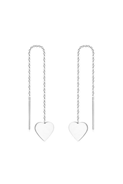 Choice EA533401S 1Pairs Danles Pendants Drop Earrings Stainless Steel 18k Gold Plated Tassel Chains Long Ea