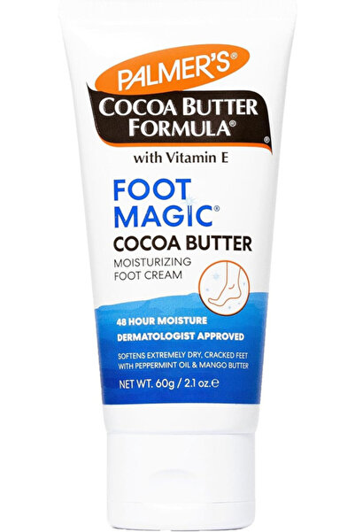 Palmers بالمرز، تركيبة زبدة الكاكاو مع فيتامين E، سحر القدمين - 60 جم