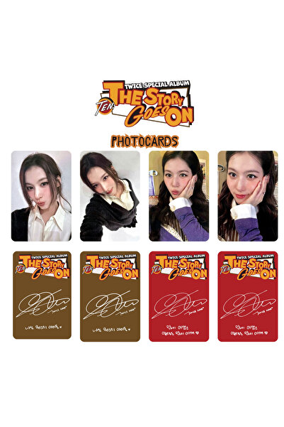 Kpop Dünyasi Σετ φωτογραφιών TWICE Sana '' TEN : The Story Goes On ''