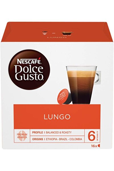 Nescafe كبسولات قهوة دولتشي قوستو كافيه لونجو - 16 كبسولة
