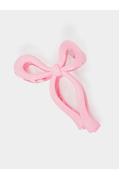 Styli Pink Bow Hair Claw