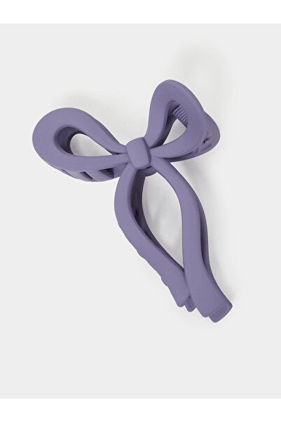 Styli Purple Bow Hair Claw