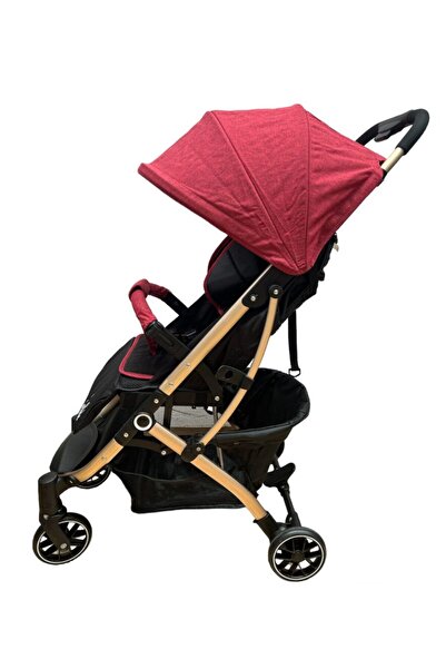 L-Sun Trolley-style Sport Stroller with Reclining Sleep Position - Red