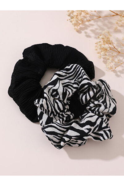 Take Two By Styli Set of 2 - Printed Hair Tie