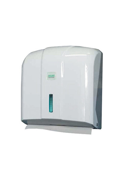Vialli Paper towel dispenser X13, Suitable for paper towels with Z or V fold, 27x27 cm, White
