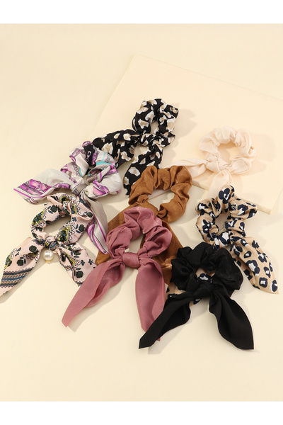Take Two By Styli Set of 8 - Bow Hair Tie