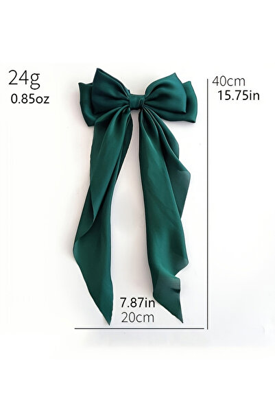 Take Two By Styli Women Solid Ribbon Bow Hair Clip