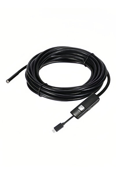 fulina USB Endoscope Inspection Camera, 7mm Diameter 1m Cable, for Pipe Blockage Mechanical Inspection
