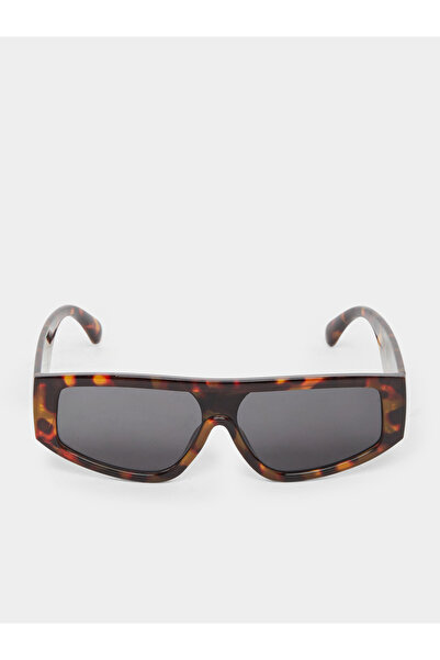Styli Tortoise Rectangle Sunglasses