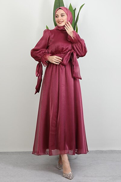 GİYZAMİLA Φόρεμα Μίσα Τεσέτουρ Φούξια