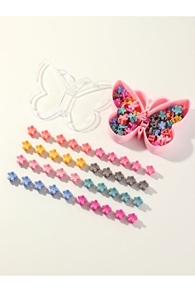 Take Two By Styli Set of 40 - Flower Shape Claw Clips