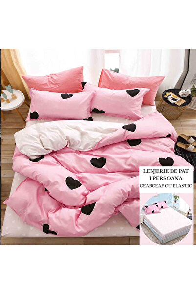 Patul Single Duvet Cover Set , Sulfur, Satin Cotton , Stretchy sheet 140x200,...