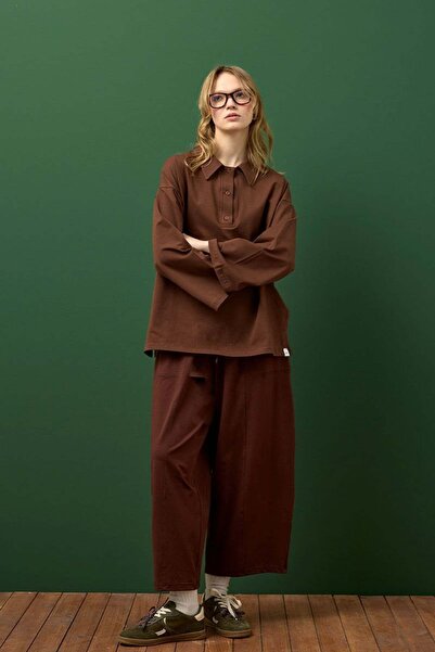 Ceylan Otantik Acı Kahve Suprem Shalwar Suit