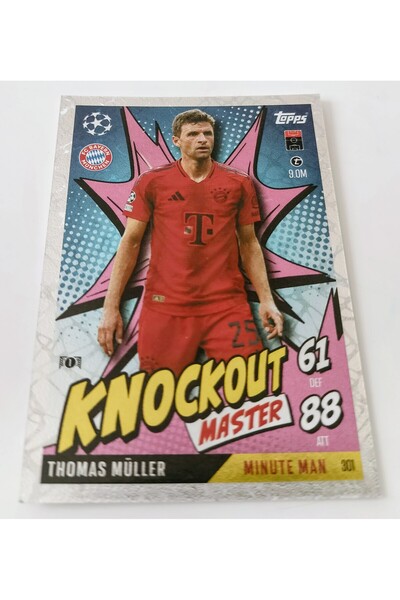 Topps ثوماس مولر، ماستر النكبات