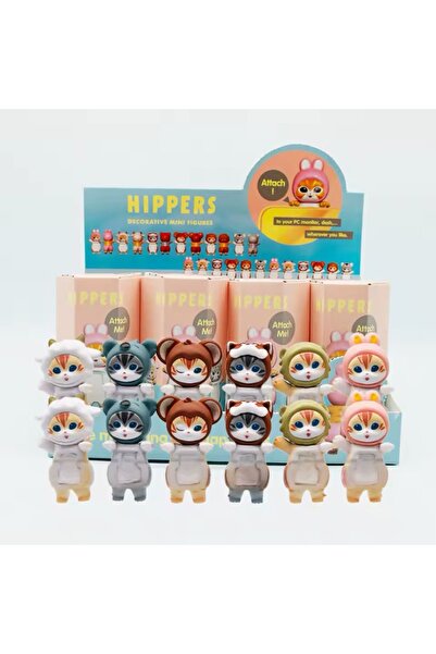 Viranes Sonny Angel Kedi Figürlü Sürpriz Oyuncak Figürü, Yapışkanlı Mini Figür, Telefob Aksesuarı