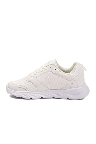 Slazenger White Lightweight Lace-Up Unisex Sneakers Epic g