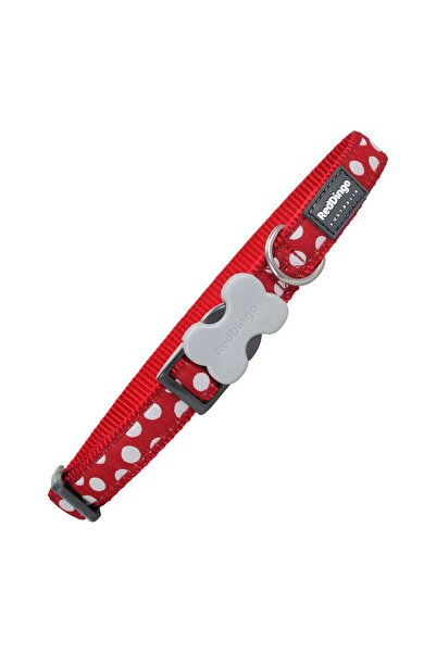 RedDingo Zgardă pentru câini Red Dingo Spots (1,5 x 24-36 cm)