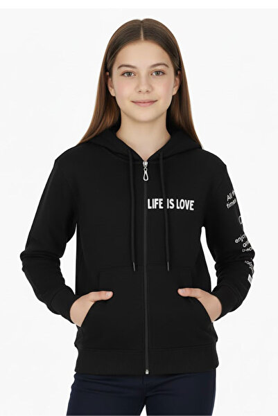 CRASSİ سترة للفتيات مطبوع شتاء مبطن بالصوف