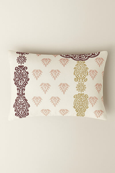 Bonny Home Zenia Patterned 2-Piece Pillowcase Cotton Fabric with Zipper