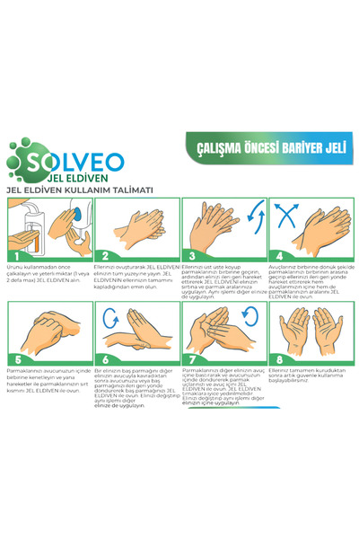 Solveo SilverNurse Jel Eldiven