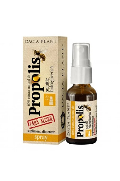 Dacia Plant Propolis spray - hydroglyceric solution (alcohol-free) - 20 ml