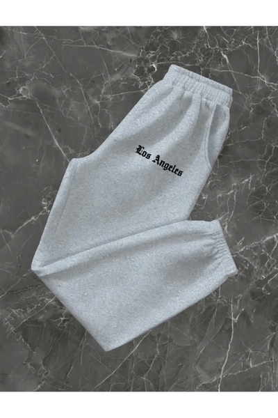 FUFLUNS بنطلون رياضي رجالي كبير الحجم مطبوع للجنسين