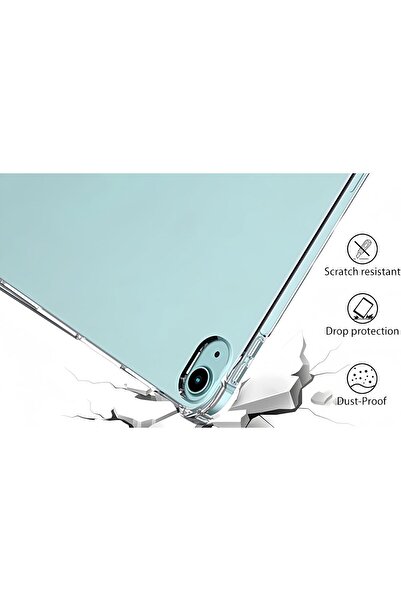 Aookay Transparent Case for iPad Air 13-inch M3/M2 (2025/2024) with Tempered Screen Protector (1+1)