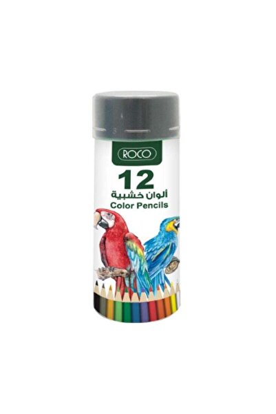Roco 12-Piece Mini Color Pencil Set Multicolour
