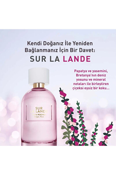 Yves Rocher Sur La Lande EDP 100 ml Kadın Parfüm Ferah Okyanus Esintili Çiçek...