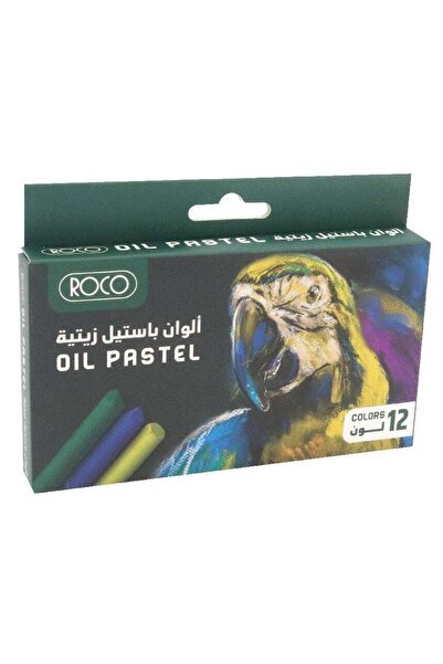 Roco 12 قطعة من ألوان الباستيل الزيتية متعددة الألوان