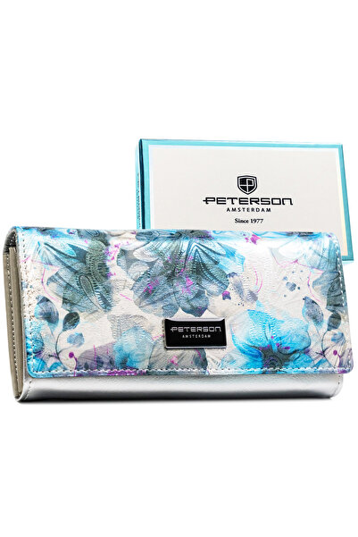 Other Portofel de damă din piele+PU PTN PX24-1-NPK-4597 Albastru