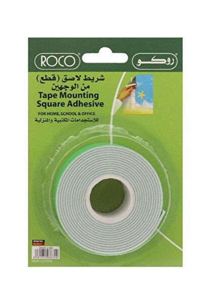 Roco شريط التثبيت مزدوج الجوانب