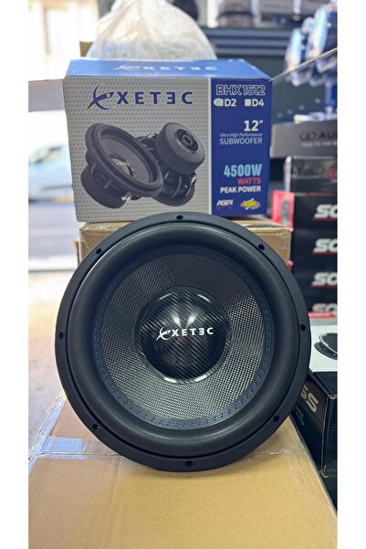 XETEC BHX1512 D2 4500 W 1500 RMS ÇİFT BOBİN CARBON GÖBEK