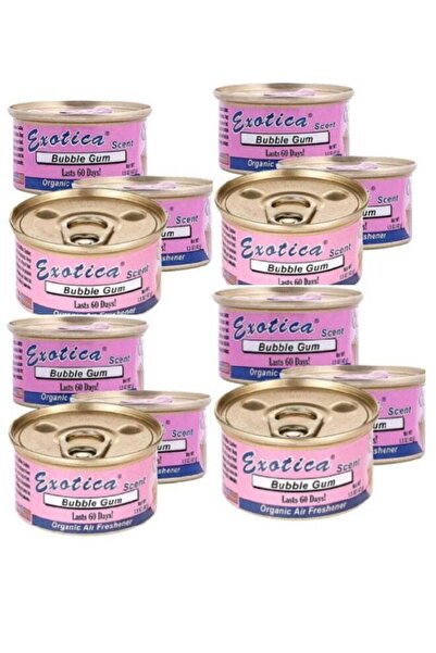 Exotica معطر جو عضوي - علكة - عبوة من 12 قطعة