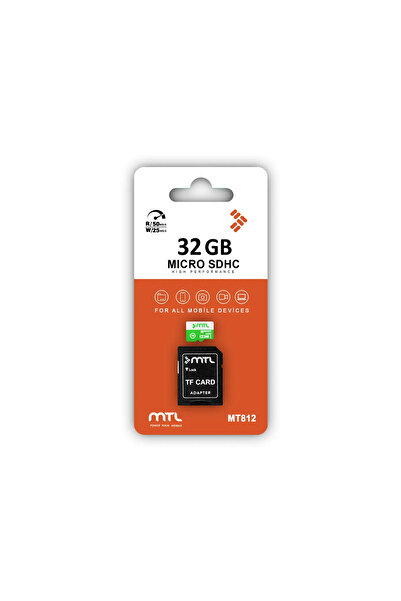 MTL 32 Gb Micro Sd Card (Tf Card) Class 10 - Memory Card Compatible with Phone Tablet Camera