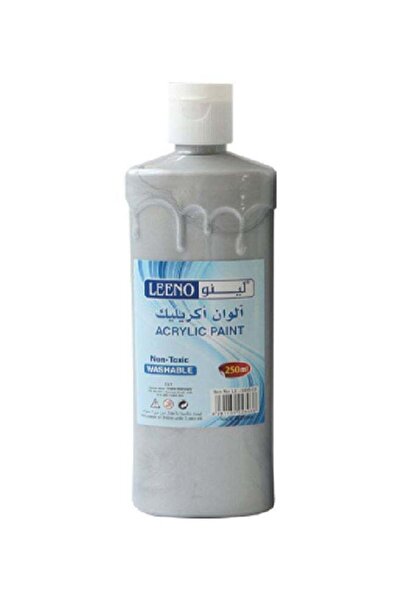 LEENO طلاء أكريليك 250 مل فضي