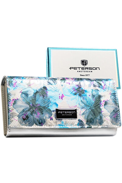 Other Portofel de damă din piele+PU PTN PX27-1-NPK-4672 Albastru