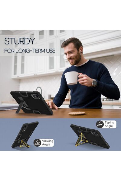 NALACAL Protective Case for Xiaomi Redmi Pad SE 11-inch – Slim Durable Shockproof Cover with Built-in Stan