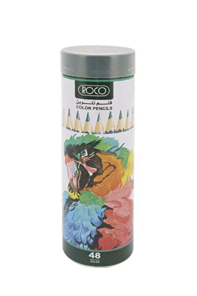 Roco مجموعة أقلام تلوين متعددة الألوان، 48 قطعة