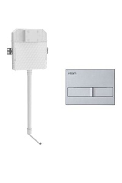 Visam Gömme Rezervuar – Hela Taşı Uyumlu Model (Duvar İçi Montaj)