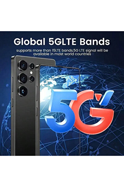 W&O S25U 5G Unlock Dual-SIM Smartphone, 12+512GB, 6800mAh Battery and Face Unlock, suitable all type