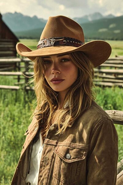 LAGRANZE Montana Spirit Unisex Cowboy Hat