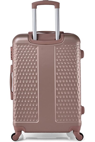 New Travel 5-Piece Durable Travel Luggage Set 28/24/20/14/12 inch - Model CS005/5P - Gold