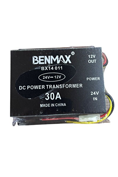 benmax 24V to 12V Step-Down Converter (Voltage Reducer) 30 Ampere (Bx 14 011)